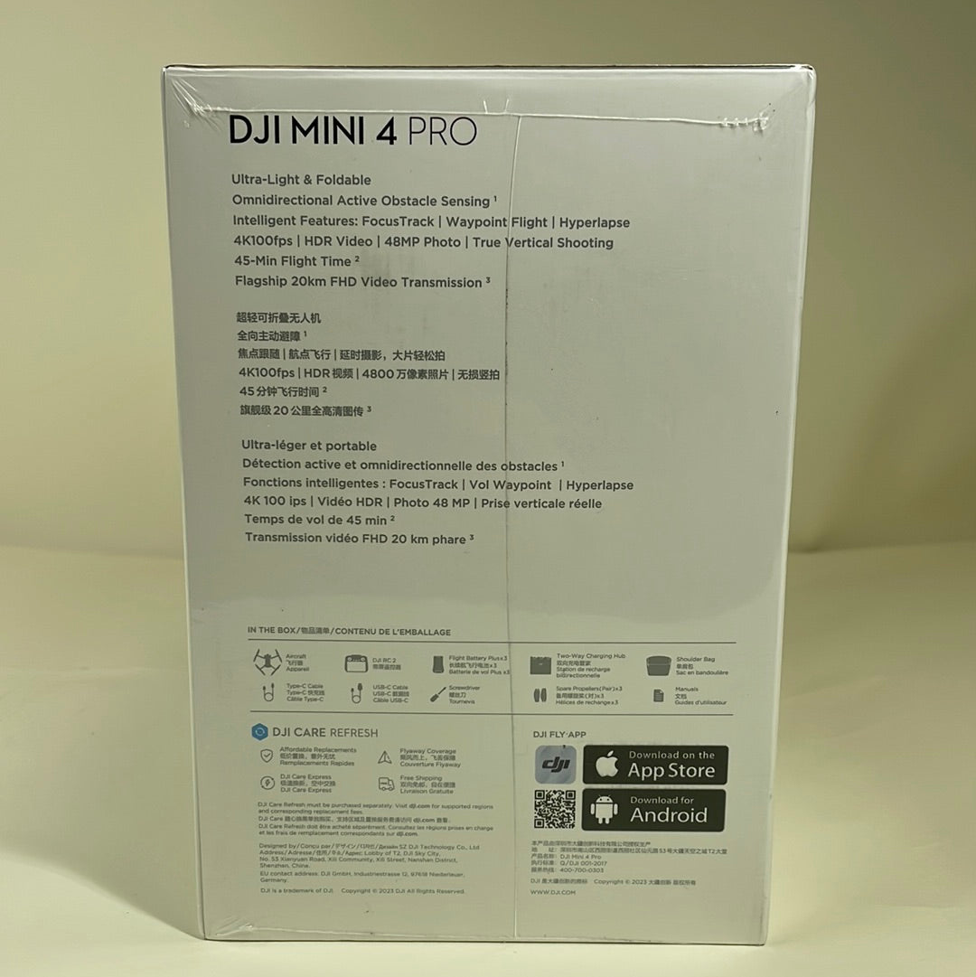 New DJI Mini 4 Pro Mini Drone MT4MFVD