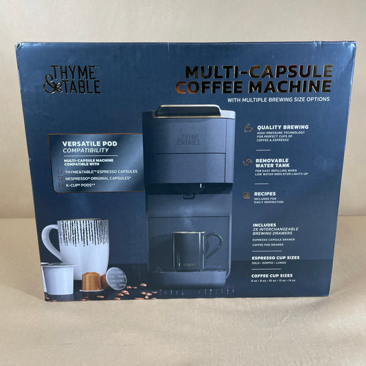 New Thyme & Table Multi-Capsule Coffee Machine TT1537R