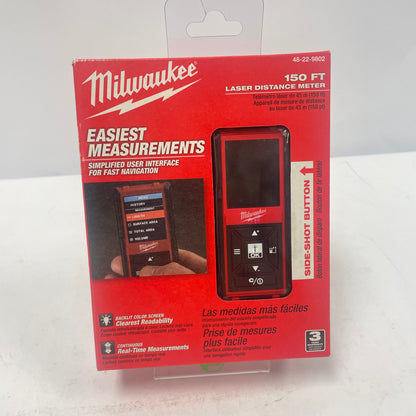New Milwaukee 48-22-9802 Lasers Distance Meter
