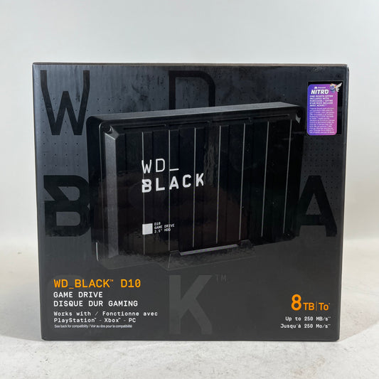 New Western Digital wdba3p0080hbk-nesn Desktop External HDD WDBA3P0080HBK-NESN