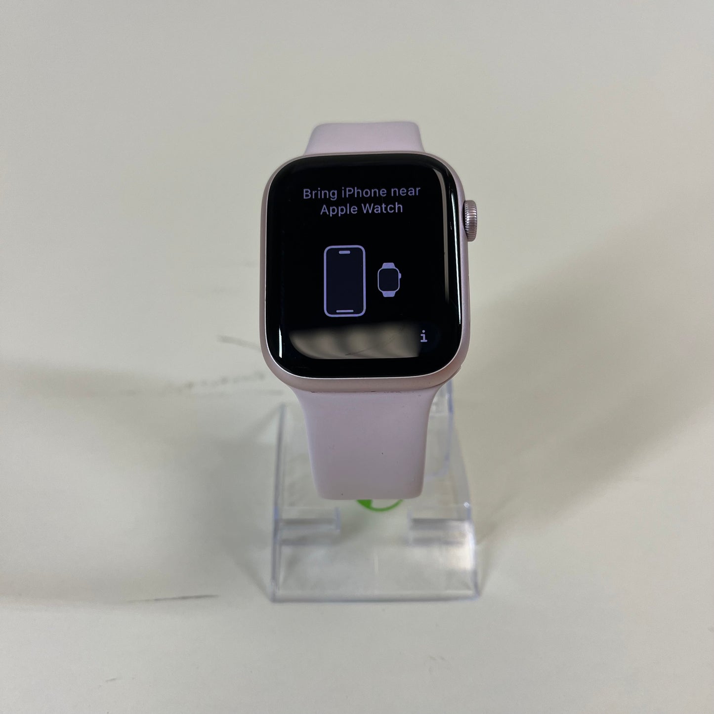 Unlocked Apple Watch Series 9 45MM Pink Aluminum Pink Sport Band MRML3LL/A