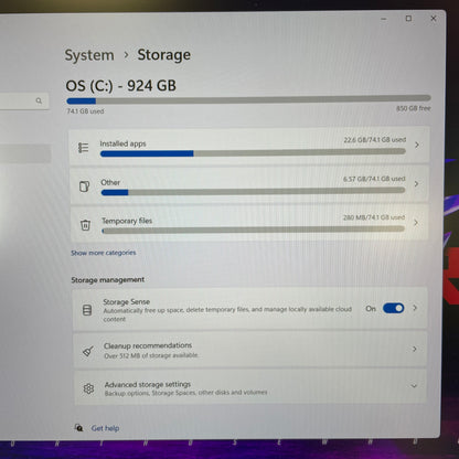 ASUS ROG STRIX G16 G614JIR-MS96 16" i9-14900HX 32GB RAM 1TB SSD GeForce RTX 4070