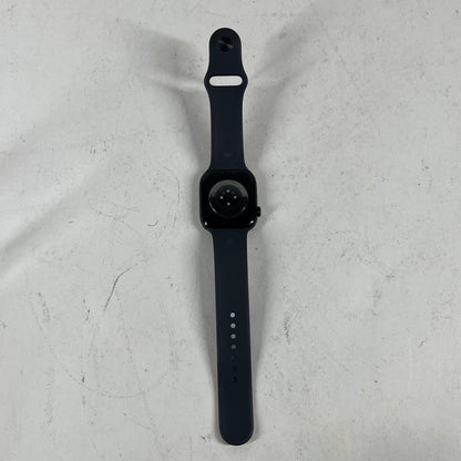GPS Only Apple Watch Series 11 46MM Jet Black Aluminum Black Sport Band MEUX4LW