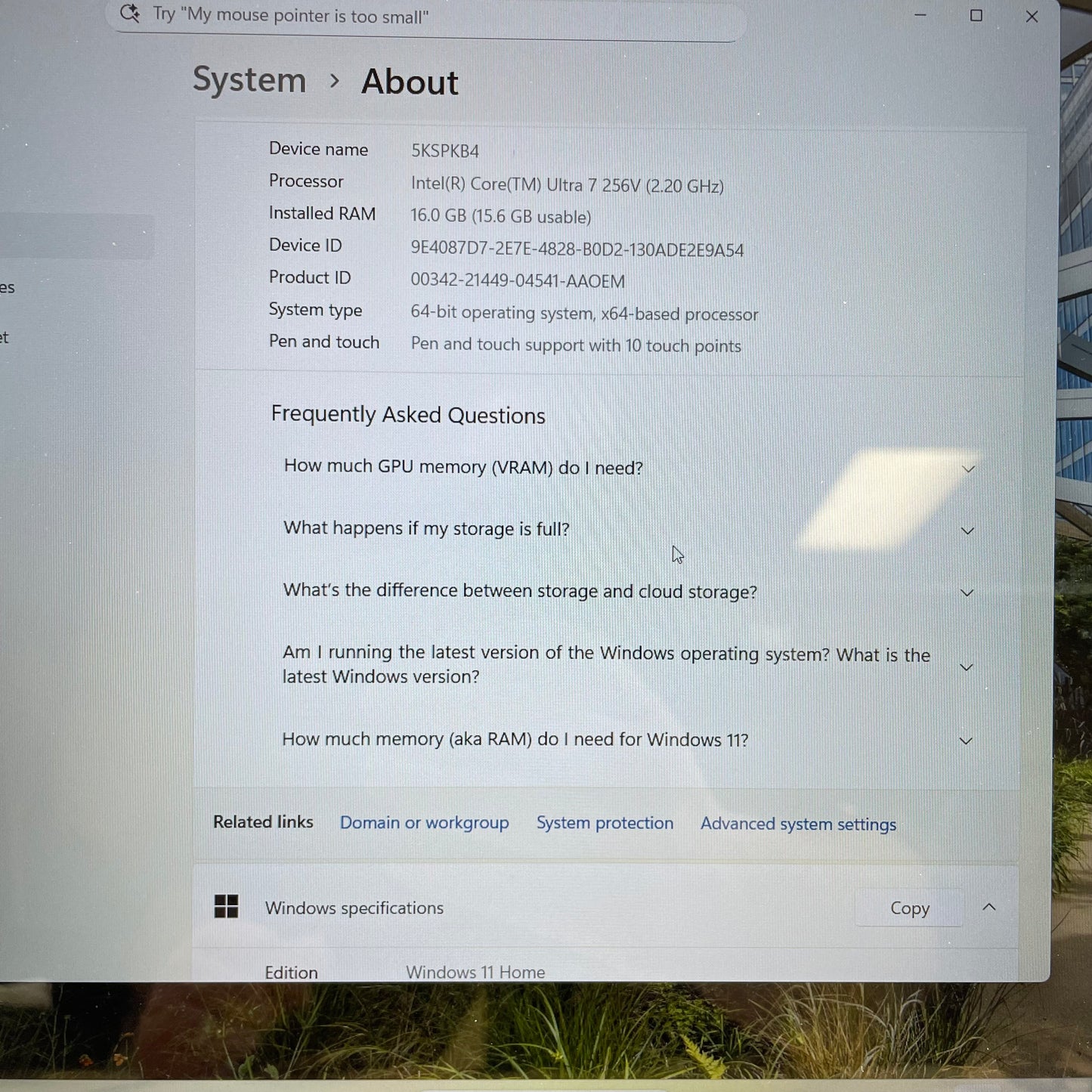 Dell 16 Plus DB06250 16" Core Ultra 7 256V 2.2GHz 16GB RAM 2TB SSD