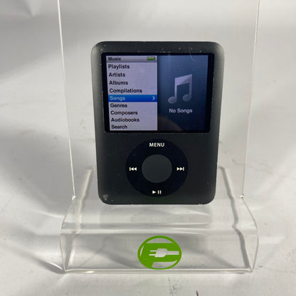 Apple iPod Nano 3rd Gen 8GB Black A1236