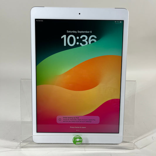Unlocked Apple iPad 7th Gen 32GB Silver MW6J2LL/A