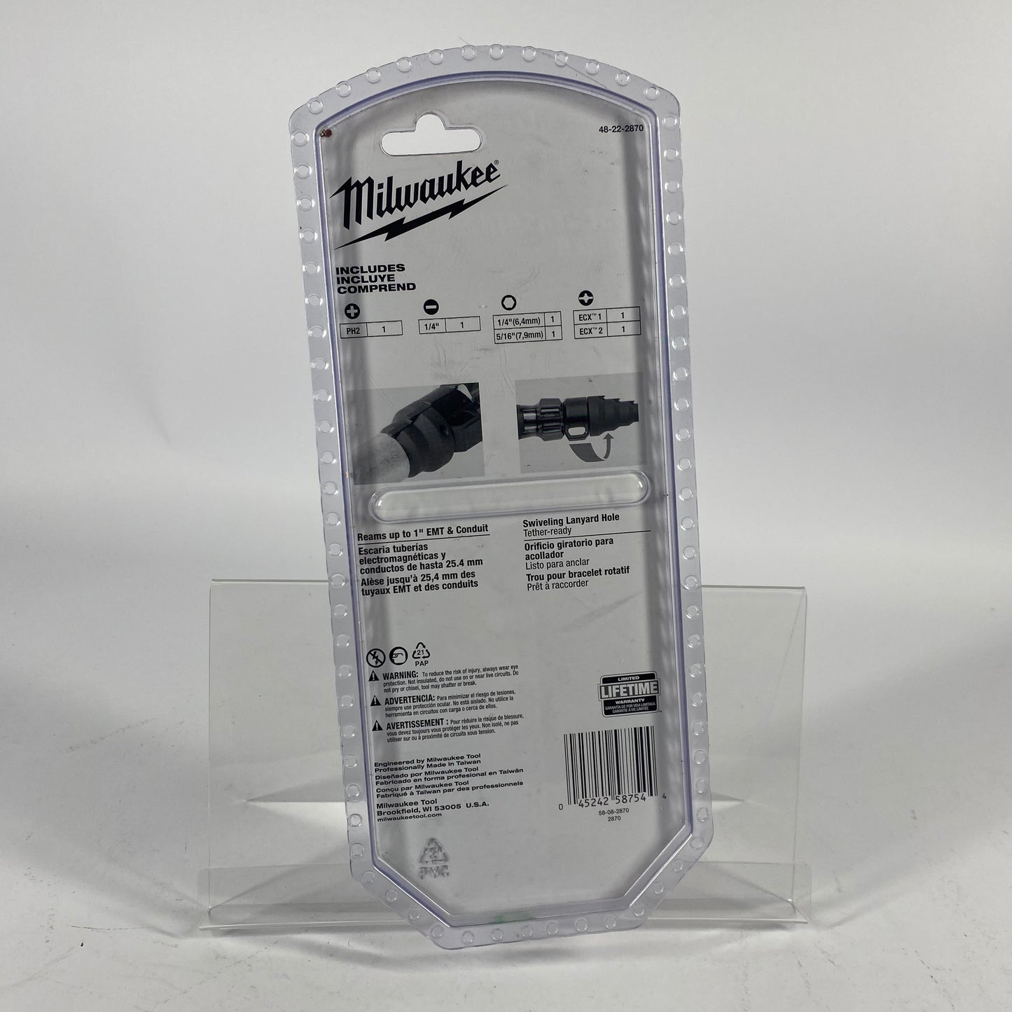 New Milwaukee 48-22-2870 7 in 1 Conduit Reamer