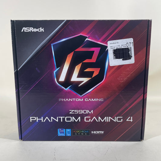 New ASRock z590M LGA 1200 microATX