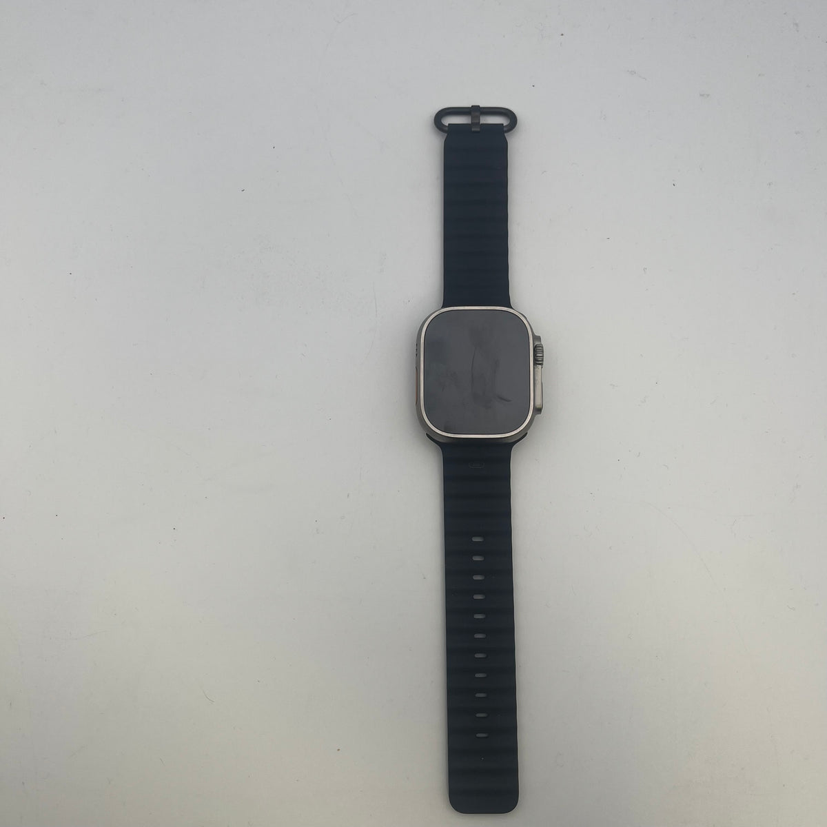 GPS Only Apple Watch Ultra 2 49MM Natural Titanium Black Solo Loop MREP3LL/A