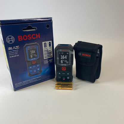 New Bosch GLM165-22 3V Laser Measure