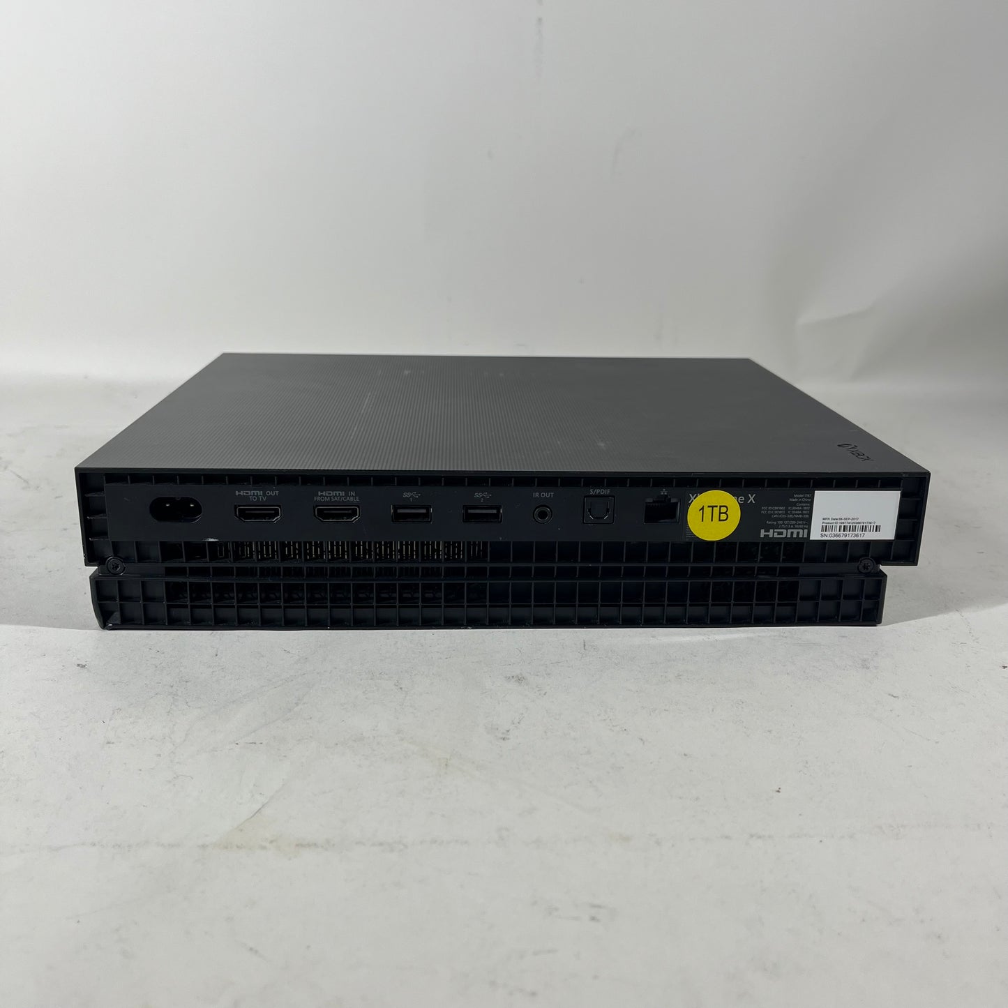 Microsoft Xbox One X 1TB Console Gaming System Project Scorpio 1787