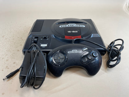 Sega Genesis 16-Bit Video Game Console Black 1601