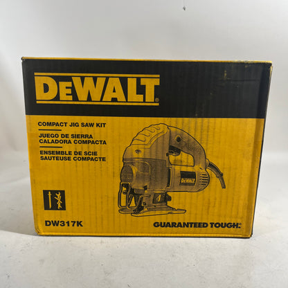 New DeWalt DW317K 120V Compact Jig Saw Kit