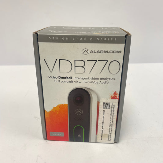 New Alarm.Com VDB770 Video Doorbell VDB770