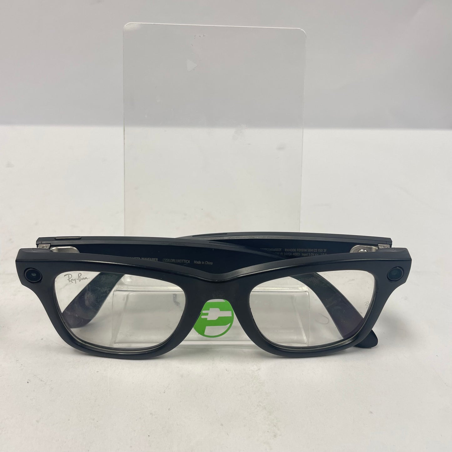 Ray-Ban Meta Wayfarer Gen 1 Matte Black Transitions RW4006 601S1M AI Smart 