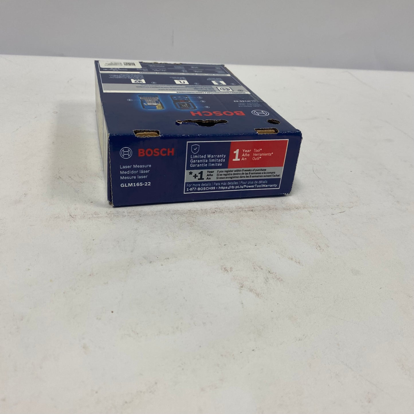 New Bosch GLM165-22 3V Laser Measure
