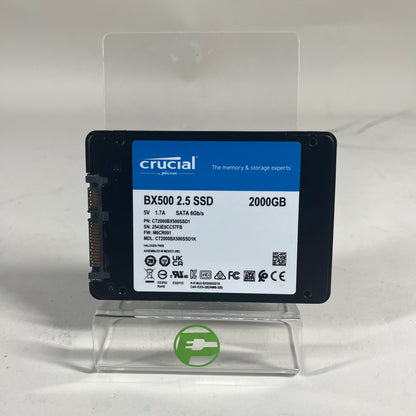 Crucial BX500 2.5" SSD 2TB SSD CT2000BX500SSD1K