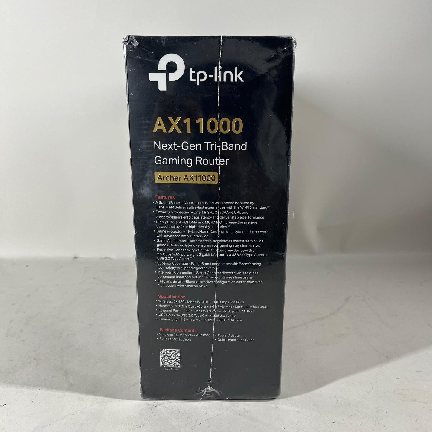 New TP-Link ARCHER Tri Band WiFi 6 AX11000 Gaming Router