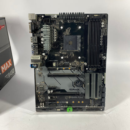 AsRock B450 Pro4 AM4 ATX AMD DDR4 Motherboard