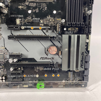 AsRock B450 Pro4 AM4 ATX AMD DDR4 Motherboard