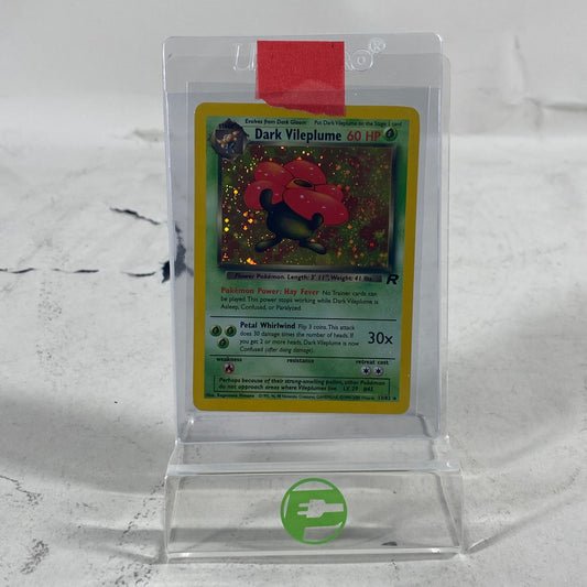 Pokémon TCG Team Rocket Dark Vileplume  13/82 Holo English