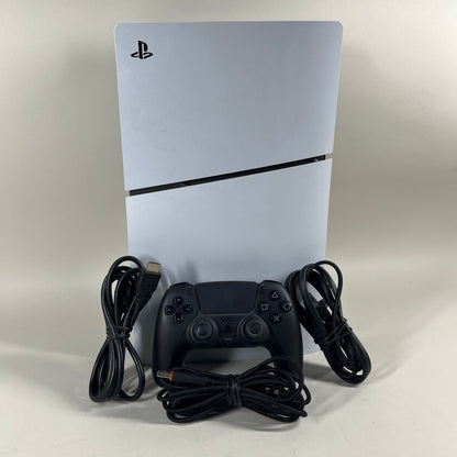 Sony PlayStation 5 Slim Digital Edition PS5 1TB White Console Gaming System 