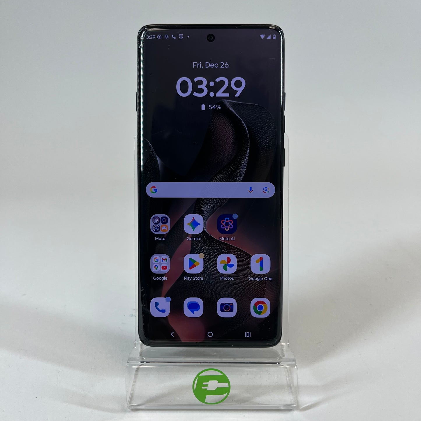 Broken T-Mobile Motorola edge 2025 256GB 15 Cracked Top Left Corner