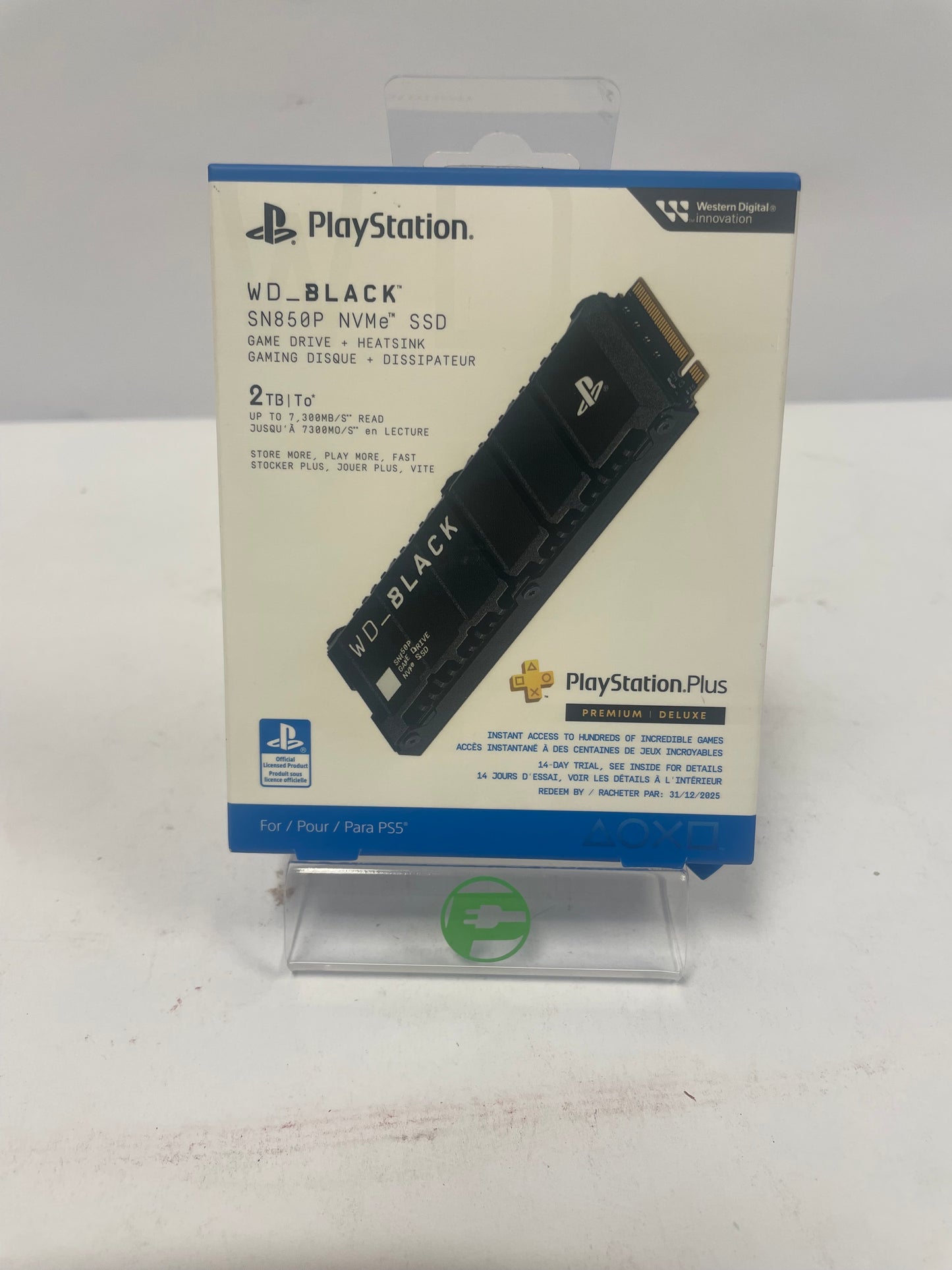 New Western Digital WD 2280mm SN850P 2TB M.2 NVMe Gen 4.0 x 4 SSD For PS5