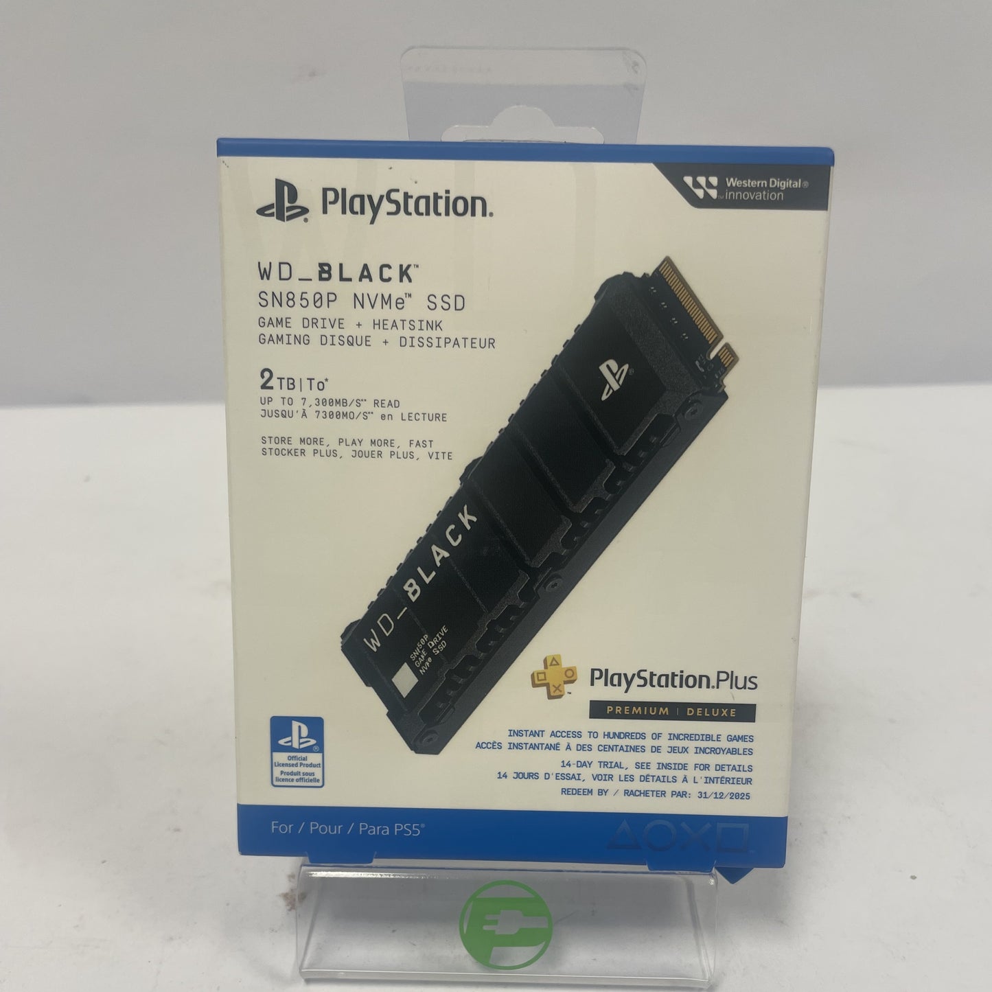 New Western Digital WD 2280mm SN850P 2TB M.2 NVMe Gen 4.0 x 4 SSD For PS5