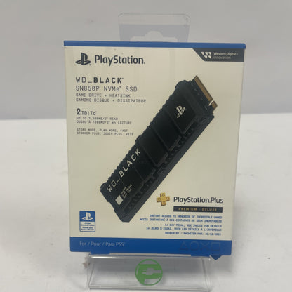 New Western Digital WD 2280mm SN850P 2TB M.2 NVMe Gen 4.0 x 4 SSD For PS5