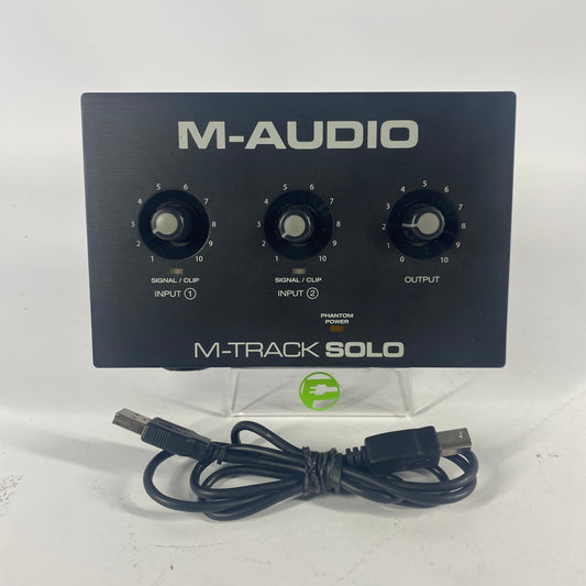 M Audio M Track Solo 2-Channel USB Audio Interface NMB-003(B)
