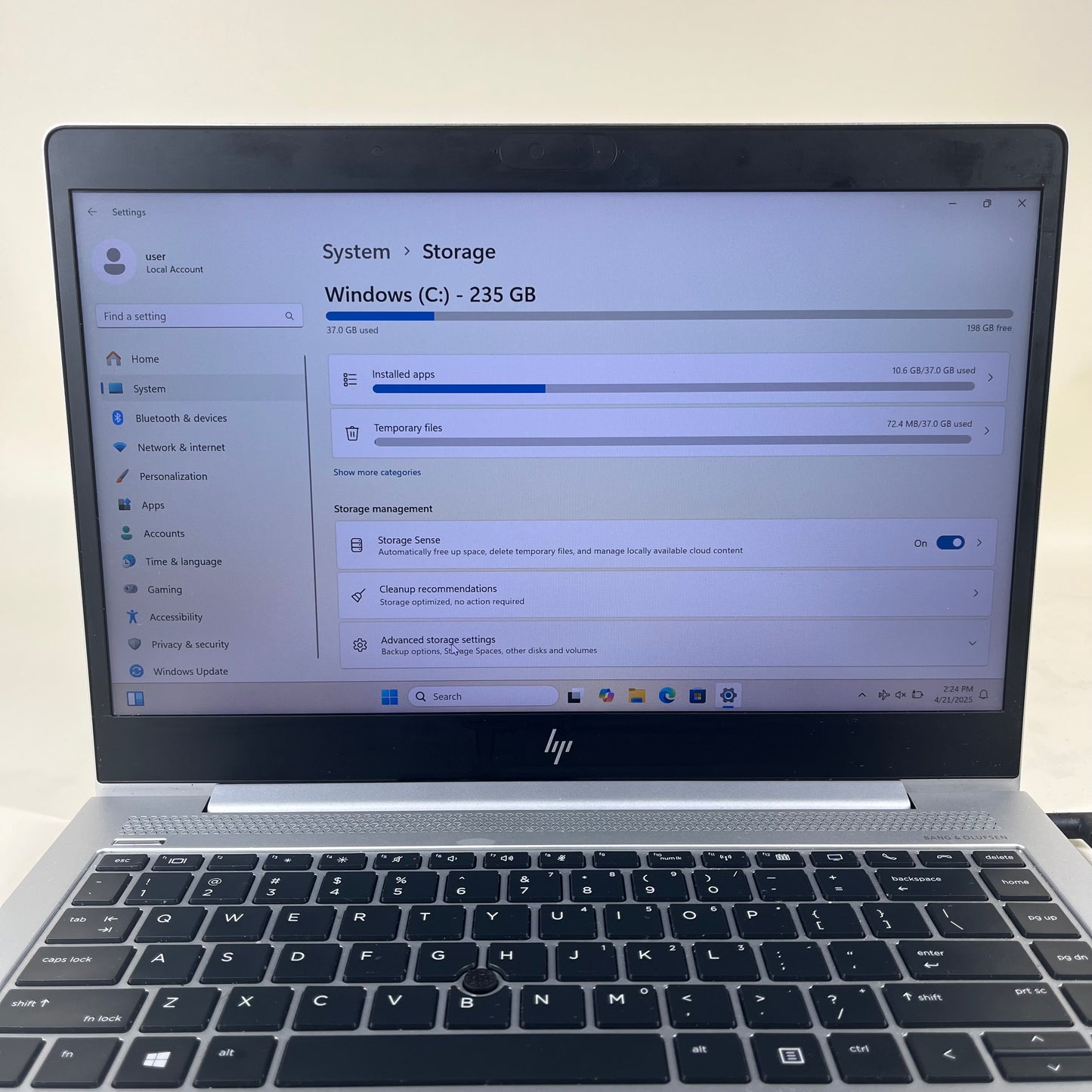 HP Elitebook 840 G6 14" i5-8365U 1.6GHz 8GB RAM 256GB SSD