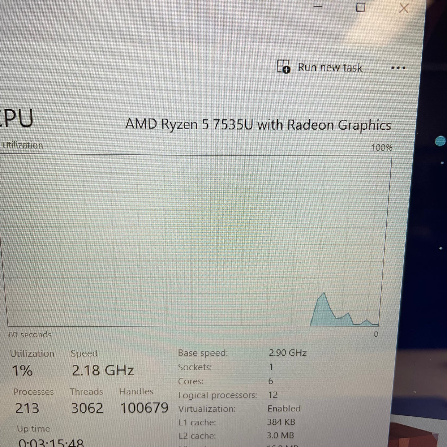 Lenovo Yoga 7 16ARP8 16" RYZEN 5 7535U 2.9GHz 8GB RAM 512GB SSD