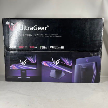 New LG 27" 27GX790A OLED 480hz Gaming Monitor