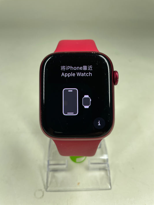 GPS Only Apple Watch Series 7 45MM Product Red Aluminum A2477