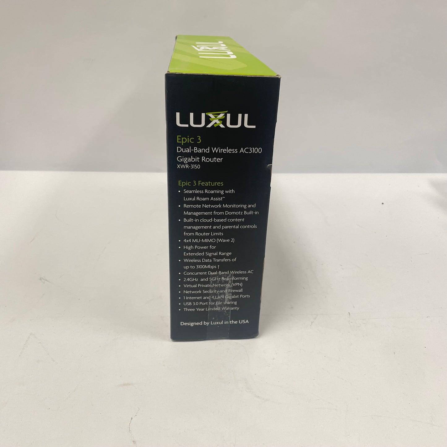 New Luxul Epic 3 Dual-Band Wireless Router Wireless Router XWR-3150