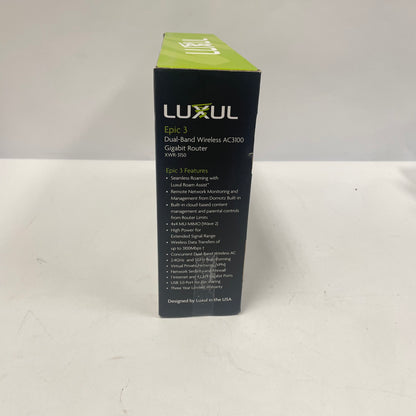 New Luxul Epic 3 Dual-Band Wireless Router Wireless Router XWR-3150
