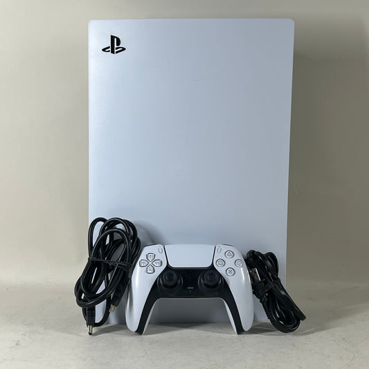 Sony PlayStation 5 Disc PS5 825GB White Console Gaming System CFI-1015A