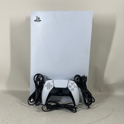 Sony PlayStation 5 Disc Edition PS5 825GB White Console Gaming System CFI-1215A