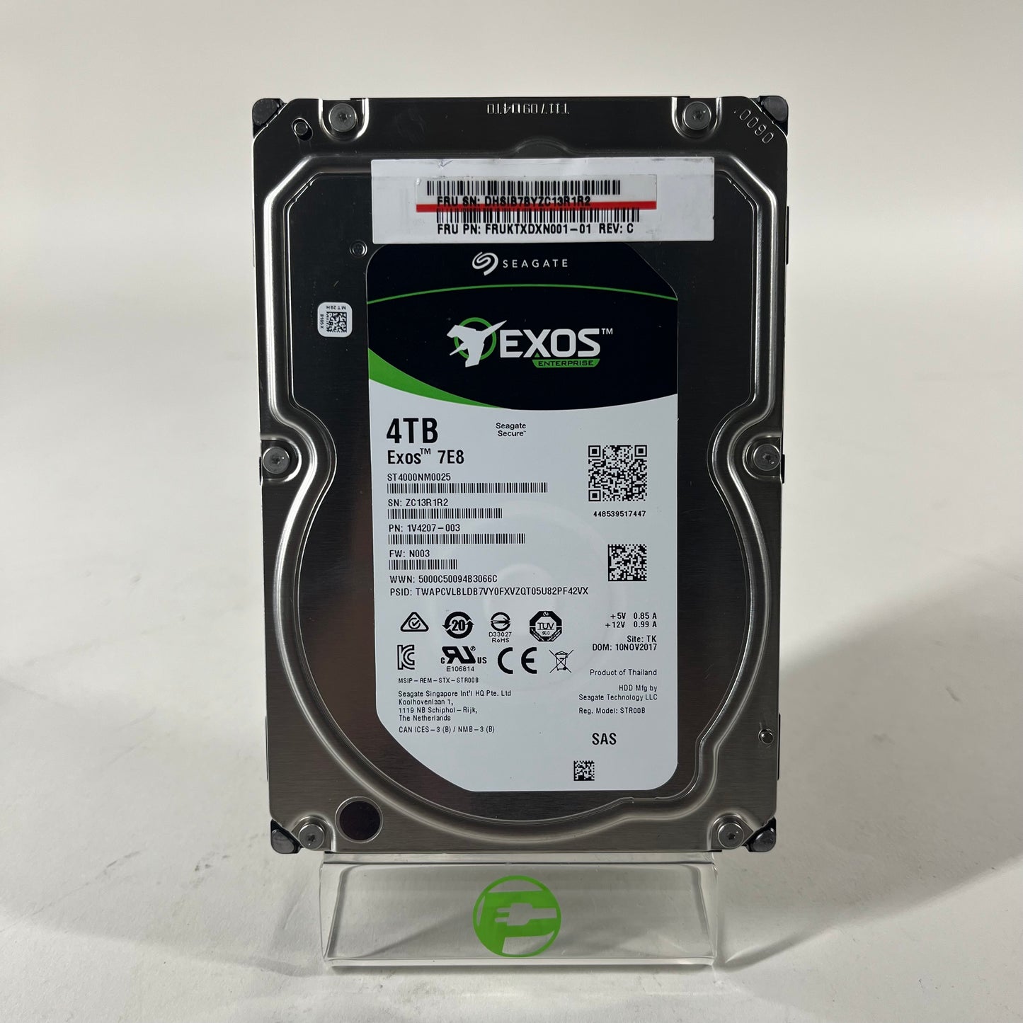 Seagate 3.5" EXOS 4TB SATA III 6Gbps SSD