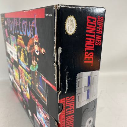New Nintendo Super Nintendo Entertainment System SNES Video Game Console SNS-001