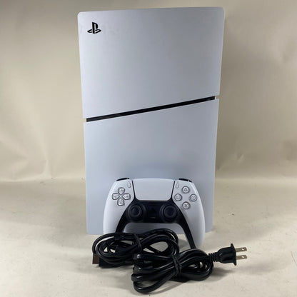 Sony PlayStation 5 Slim Digital PS5 1TB White Console Gaming System CFI-2115