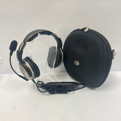 Lightspeed Zulu 3 Aviation Headset Black/Beige GA Dual Plug 4064