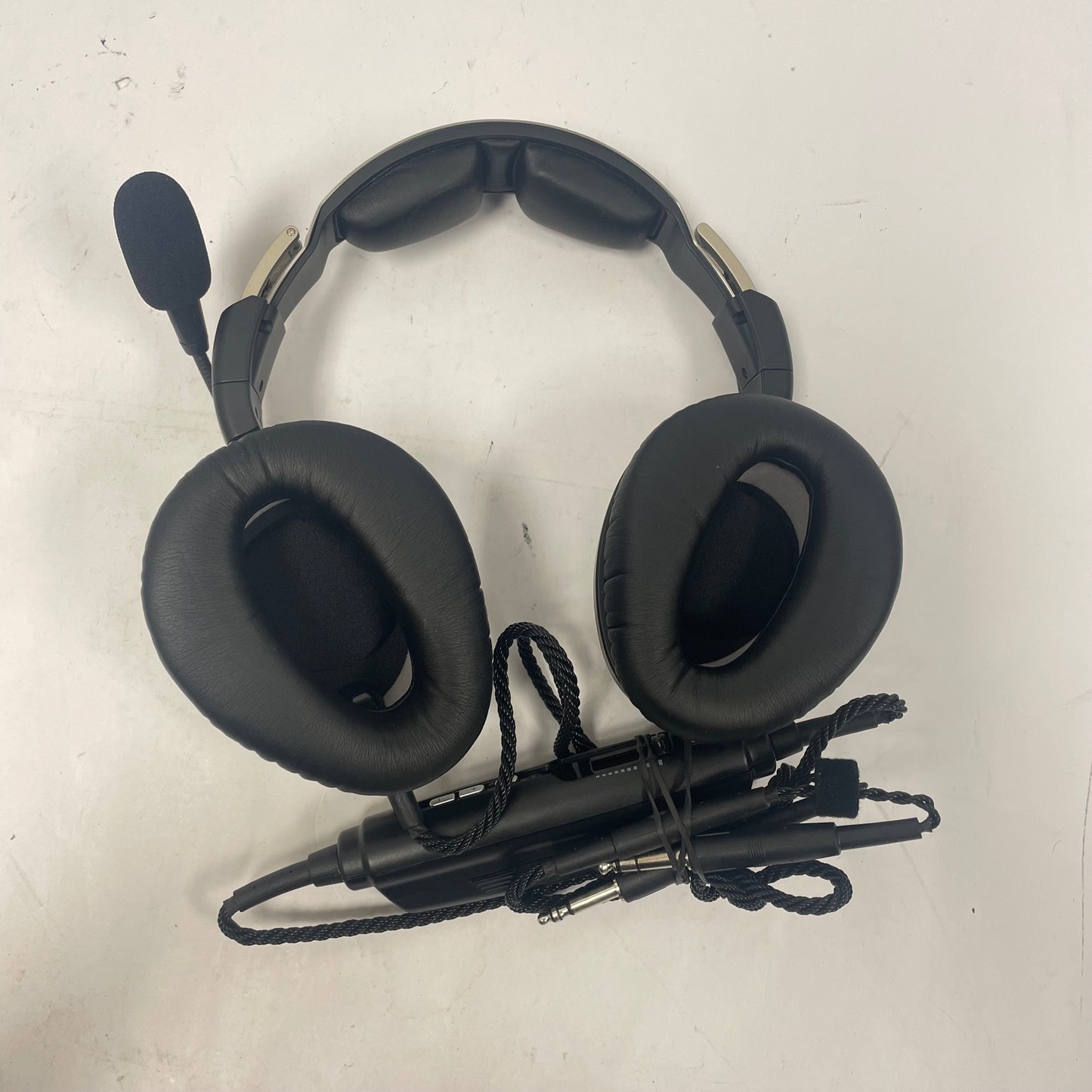 Lightspeed Zulu 3 Aviation Headset Black/Beige GA Dual Plug 4064