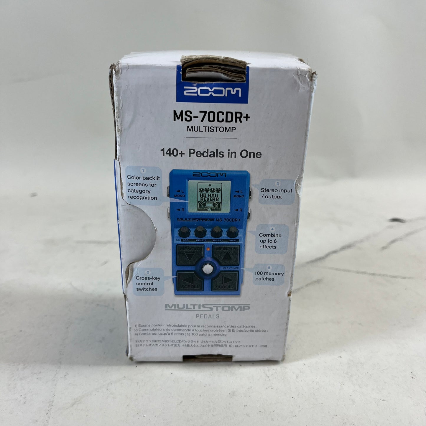 Zoom MS-70CDR+ Multistomp MS-70CDR+