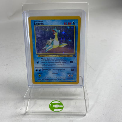 Pokémon TCG Fossil Lapras 10/62 Holo English