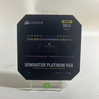Corsair Dominator Platinum RGB 32GB (2x16GB) RAM DDR5 6000MT/s 