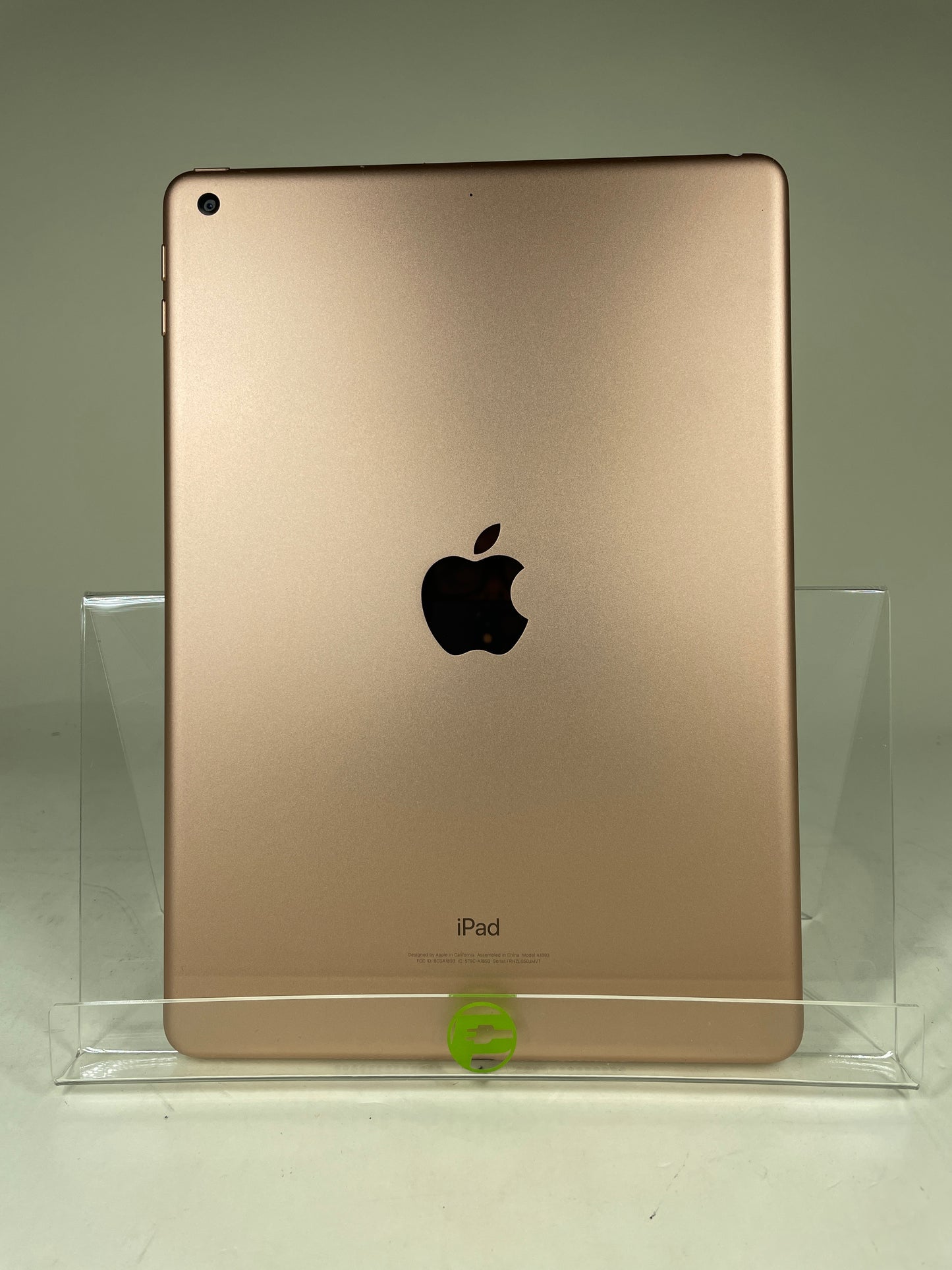 WiFi Only Apple iPad 6th Gen 128GB 16.3.1 Rose Gold FRJP2LL/A