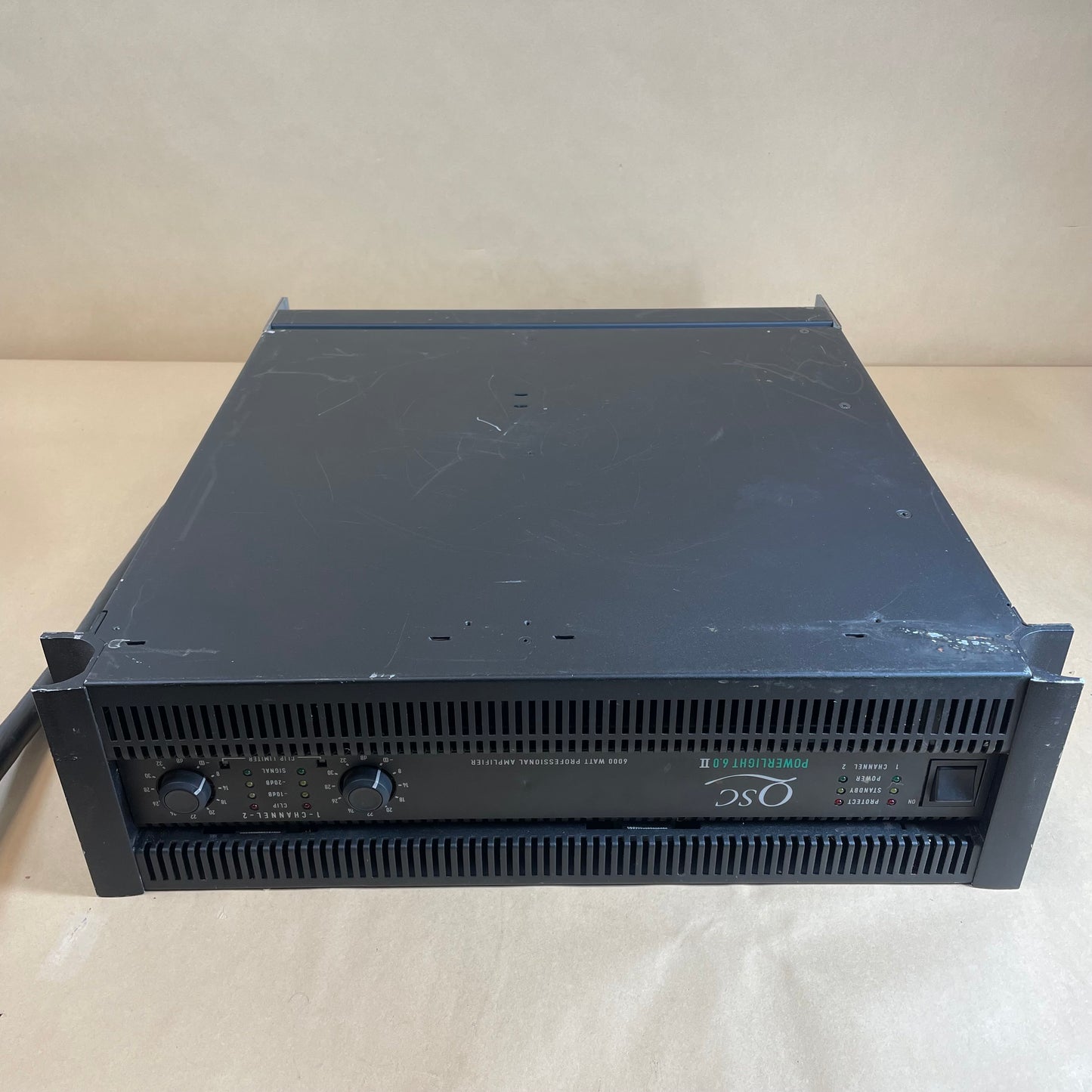 QSC PowerLight 6.0 II 6000 Watt Professional Amplifier PL6.0II