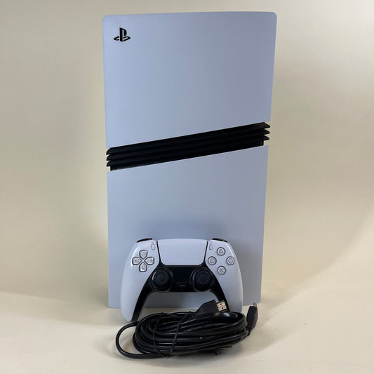 Sony PlayStation 5 Pro Digital PS5 2TB White Console Gaming System CFI-7019